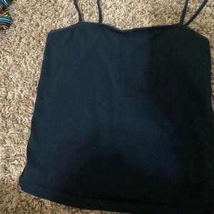 black tank top
